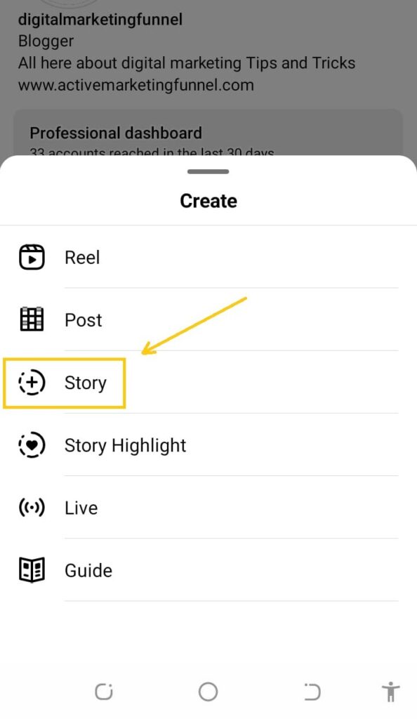 How to share YouTube Link On Instagram Story