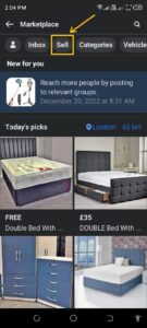 How To Make Money Using Facebook Marketplace Tap Sell Tab