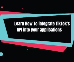 How to use and get TikTok API