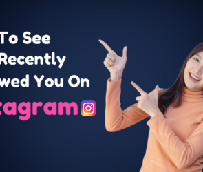 How to see who someone recently followed Instagram