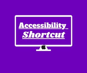 Accessibility Shortcut on Apple TV