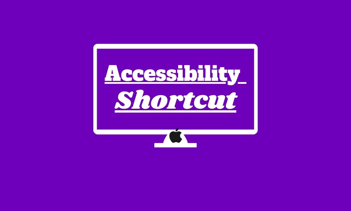 Accessibility Shortcut on Apple TV