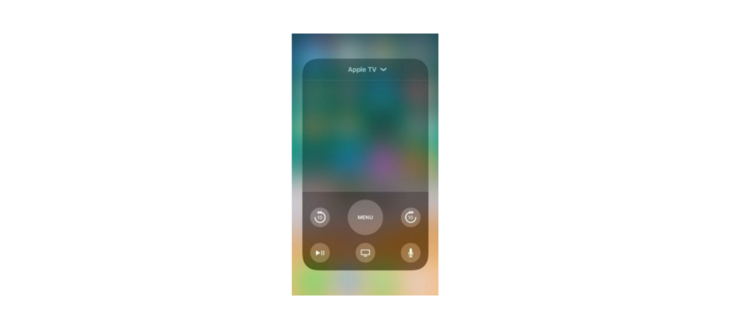 How To Control Apple TV With iPhone Control Center 
