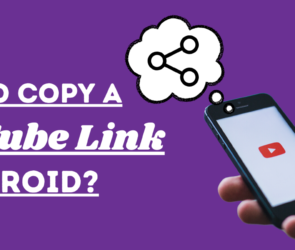 How to copy a YouTube link on Android